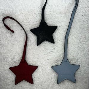 Light blue, black, and red